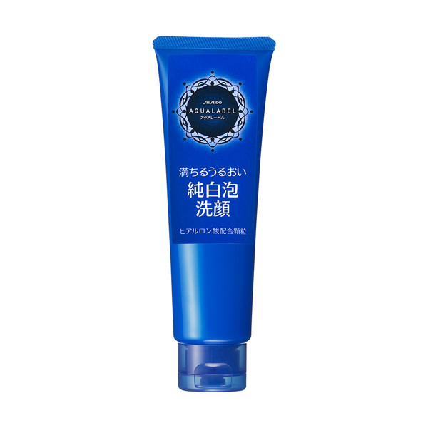 Shiseido AQUALABEL White Clear Foam пінка для вмивання з білою глиною та гіалуроновою кислотою, 130 мл, фото 1