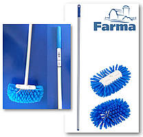 КОМПЛЕКТ щітка з ручкою 130см для миття молочних резервуарів, хімстійкі