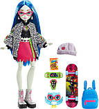 Лялька Монстер Хай Гулія Йелпс Monster High Ghoulia Yelps Doll G3 з аксесуарами та совою HHK58 Mattel Оригінал, фото 3