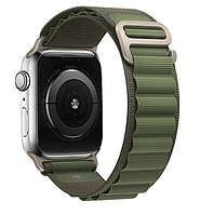 Ремешок DK Polyester Alpine Loop для Apple Watch 42 / 44 / 45 / 49mm (green)