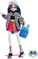 Лялька Монстер Хай Гулія Йелпс Monster High Ghoulia Yelps Doll з аксесуарами та совою HHK58 Mattel Оригінал