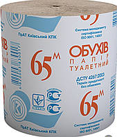 Туалетная бумага Обухов 65, 1 слой