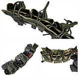 Підсумок Потрійний з перегородкою на 6 магазинів АК. Відкритий, фото 5