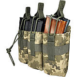 Підсумок Потрійний з перегородкою на 6 магазинів АК. Відкритий, фото 6