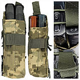 Підсумок Потрійний з перегородкою на 6 магазинів АК. Відкритий, фото 7