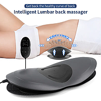 Витягуючий масажер для спини, хребта, попереку. Масаж, підігрів, вібрація. Преміум якість!