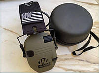 Активні Тактичні навушники Walker's Razor slim для стрільби + кріплення на шолом Чебурашки + Чехол, фото 7