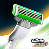 Gillette Mach3 Sensitive Power 8 шт. в пакованні змінні касети для гоління, фото 5