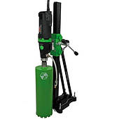 Встановлення алмазного буріння Eibenstock DBE182 з нахилом + набір кріплення + бак