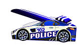 Ліжко-машинка 80*170 Эліт/ELIT E-8 Police, фото 4