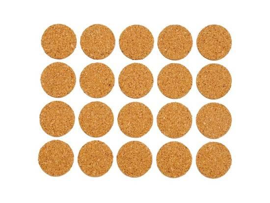 Протектор самоклеючий корковий VOREL 20мм, набір 20шт [60/720] VR-74802