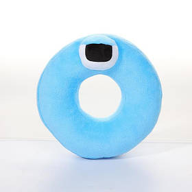 Алфавіт Лор іграшка м'яка антистрес Roblox буква O 20 см блакитний