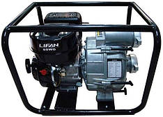 Мотопомпа грязьова Lifan 80WG (газ-бензин)