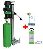 Установлення алмазного буріння Eibenstock DB160 з нахилом + набір кріплення + бак