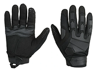 Британські військові рукавиці, тактичні рукавички ALPHA Kombat Tactical Черный, S