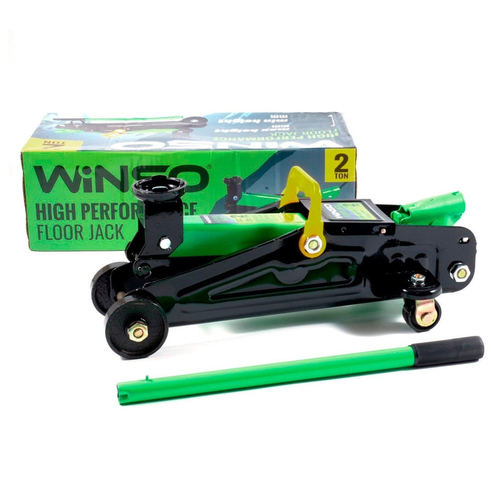 Домкрат гідравлічний підкатний 2т 130-330 мм картон 7 кг "WINSO" 171700, фото 1