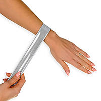 Браслет Світловідбивний 22 х 3 см білий до 350 м (без упак)