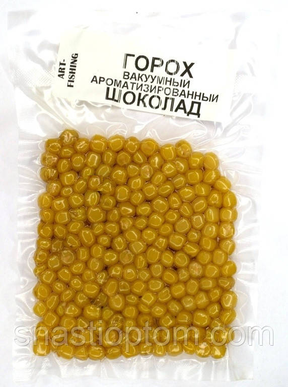 Горох для риболовлі, Art Fishing, вакуумне пакування, 100г, смак Шоколад