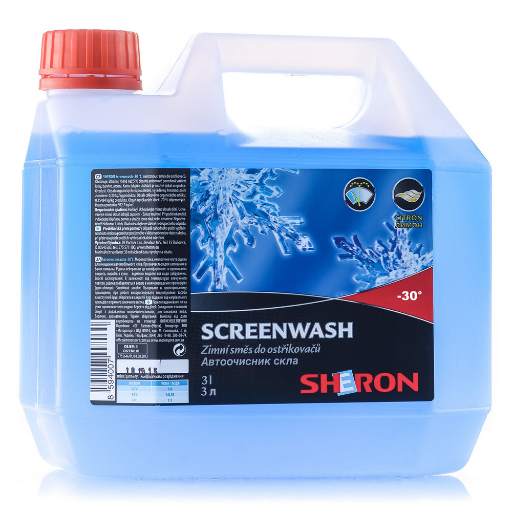 Омивач скла зимовий -30 °C 3 л SHERON (996821)