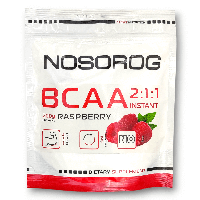 Nosorog BCAA 2:1:1 малина, 200 грам