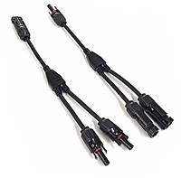 Кабель EcoFlow Solar MC4 Parallel Connection Cable, Черный