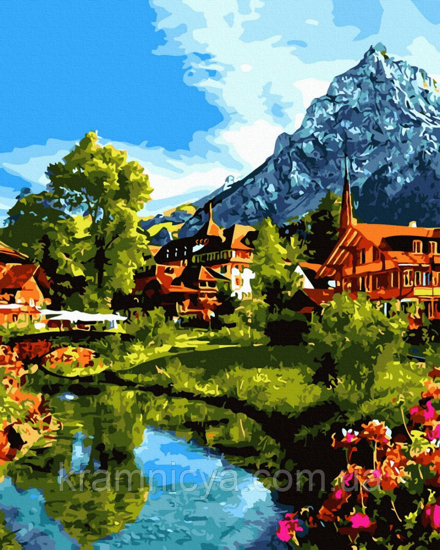 Картина за номерами Гірський пейзаж, 40х50 Rainbow Art (GX45110), фото 1