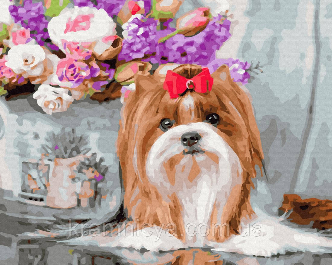 Картина за номерами Чарівний улюбленець, 40х50 Rainbow Art (GX45161), фото 1