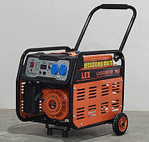 Потужний генератор бензиновий LEX LXGG 3033B : 3.0/3.3 кВт - однофазний, ручний запуск, ПОЛЬША EHA