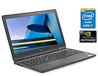 Игровой ноутбук Dell Latitude E5580/15.6"/Core i7 4 ядра 2.9GHz/8GB DDR4/256GB SSD/GeForce 940MX 2GB/Win10Pro