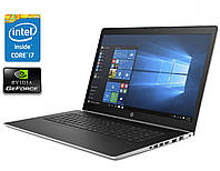 Игровой ноутбук HP 470 G5/17.3"/Core i7-8550U 4ядра 1.8GHz/16GB DDR4/512GB SSD/GeForce 930MX 2GB/Win 10/Webcam