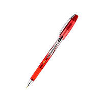Ручка шариковая Unimax Ultraglide, 1.0 мм, прорезиненая корпус красный, чернила красные