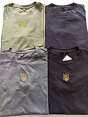 Футболка чоловіча з гербом, 210, S M L XL XXL XXXLр., фото 6