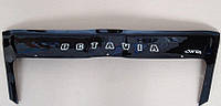 Мухобойка VT-52 Дефлектор на капот ВТ (Вип) для Skoda Octavia III 2004 2013 (с клыками)