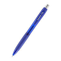 Ручка шариковая автоматическая Axent City, 0.7 мм, резиновый грип, чернила синие