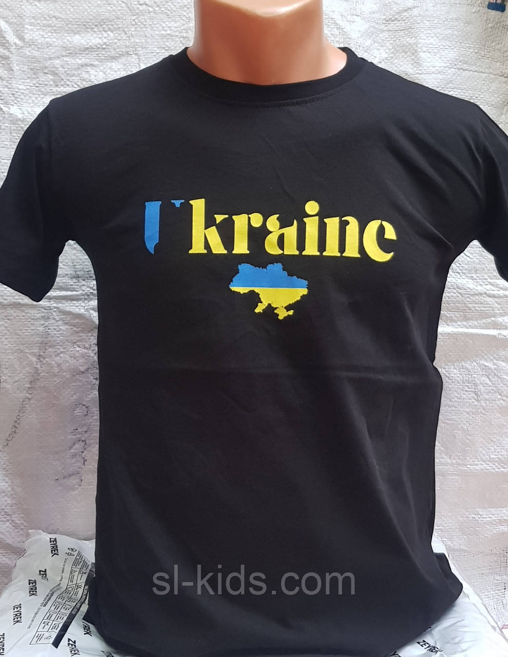 Футболка дитяча патріотична "Ukraine" 8-12 років вир.Туреччина