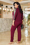 Костюм блуза та штани 55496, фото 8