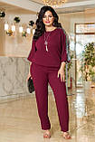 Костюм блуза та штани 55496, фото 2