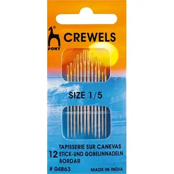 Голки для вишивання №1/5. Pony