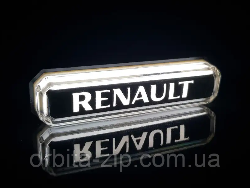 Ліхтар декоративний RENAULT білий неон 12-24 В (85х15х18) Туреччина