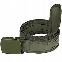 Ремень брючный MIL-TEC Laser Cut Belt Оливковый 130 см (13121801).PeremogaUA