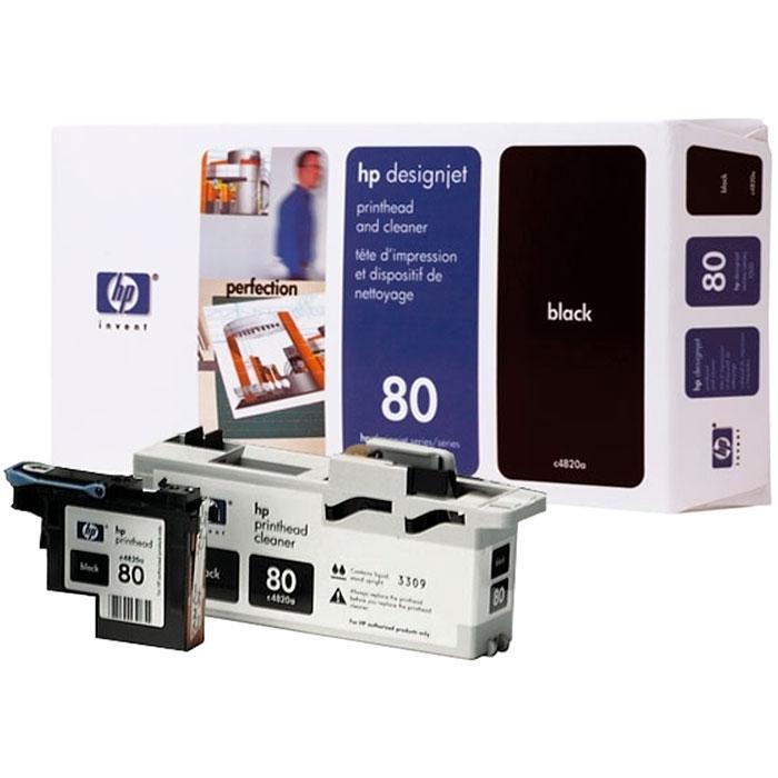 Оригинальная печатающая головка HP 80 Black (C4820A) (ID#1639360625 ...