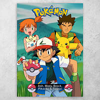 Аниме плакат постер "Покемон / Pokemon" №2