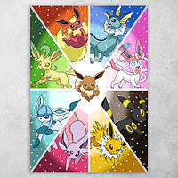 Аниме плакат постер "Покемон / Pokemon" №5