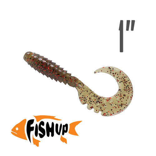 Fancy Grub 1" (25 мм) 12 шт. Силікон FishUp col. 045, фото 1