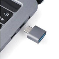 Адаптер перехідник USB to Type-C male OTG adapter apple macbook air