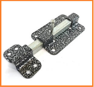 Засувка "Квадрат 10" 75*45 мм (сірий)