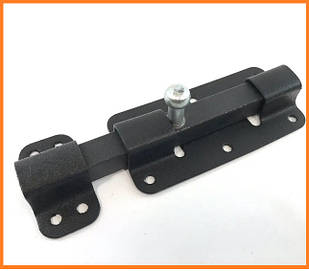 Засувка "Квадрат 14" 115*55 мм (чорний)