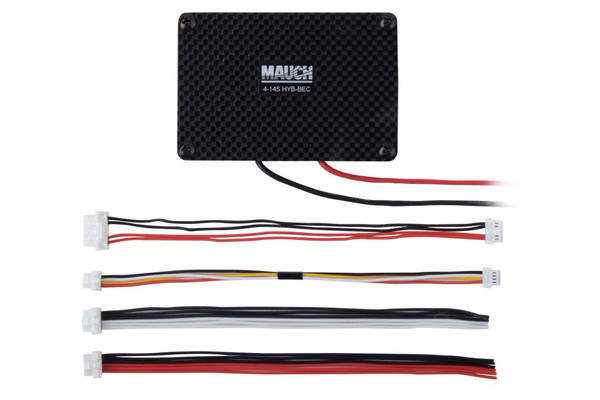 Регулятор напруги MAUCH PL 4-14S HYB-BEC 4x (2x5.3В; 1х5В; 1х12В) стабілізатор для бортового живлення дронів