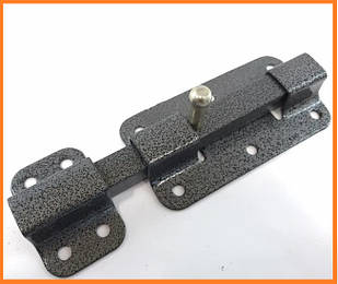 Засувка "Квадрат 16" 115*60 мм (сірий)