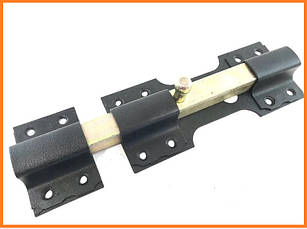 Засувка "Квадрат 20" 180*75 мм (чорний)